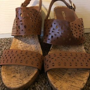 BCBG high heel sandals